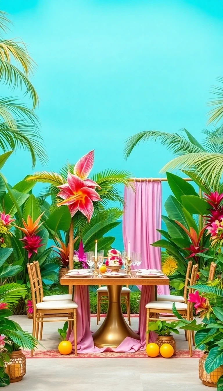 Tropical Paradise Decor