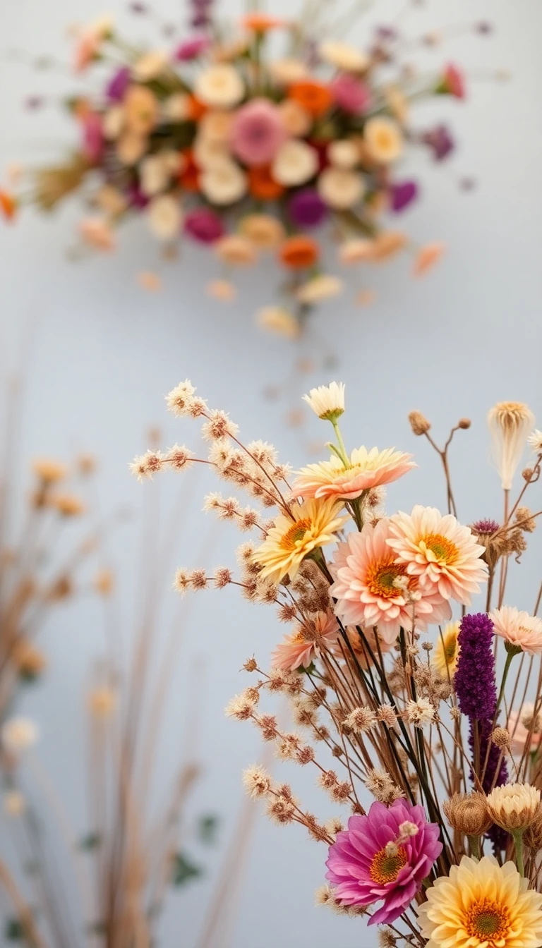 Dried Flower Installations