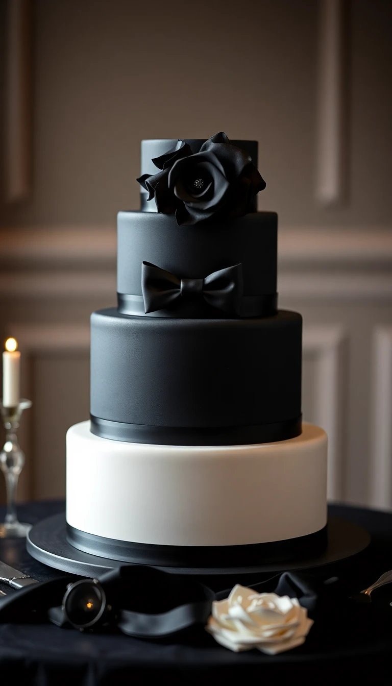 Chic Black Tie