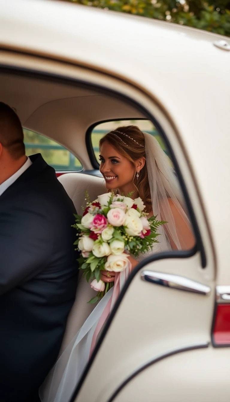 Vintage Car Exit: Making a Stylish Departure