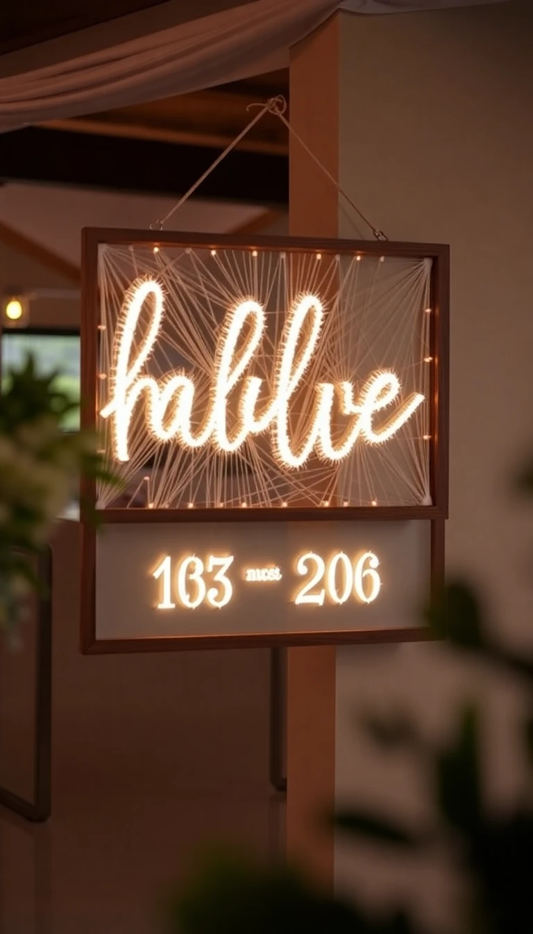 DIY String Art Signs