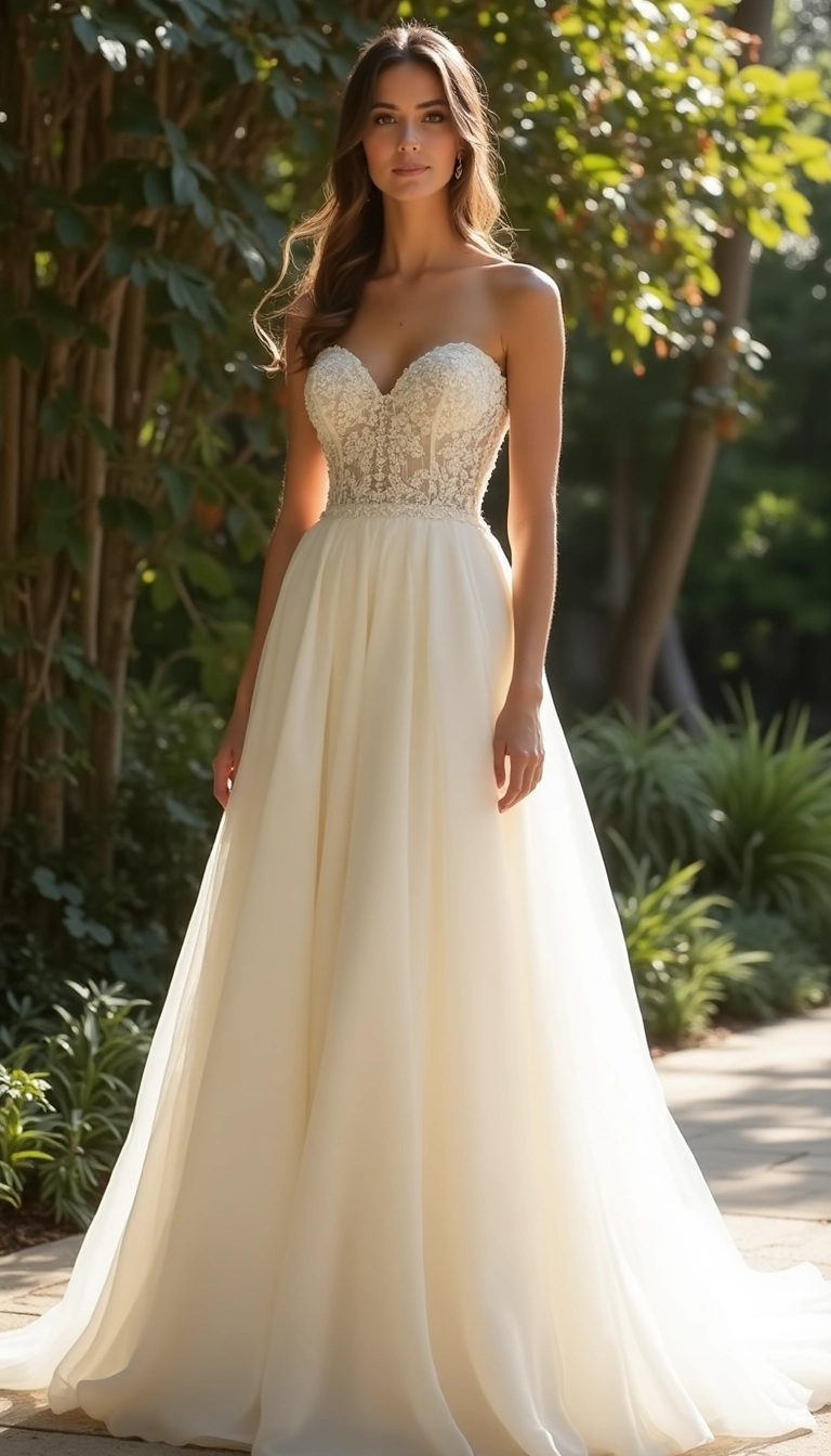 Strapless Wedding Dresses