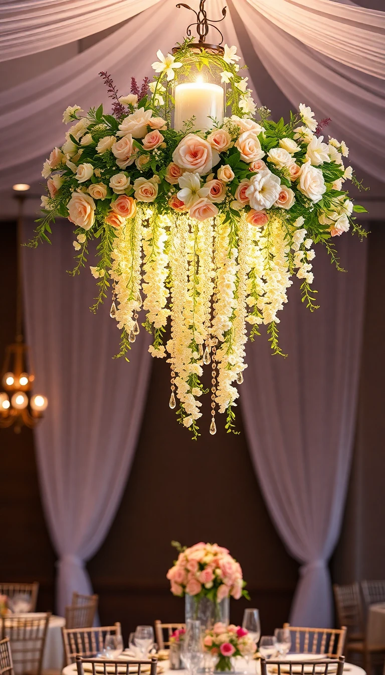 Floral Chandelier