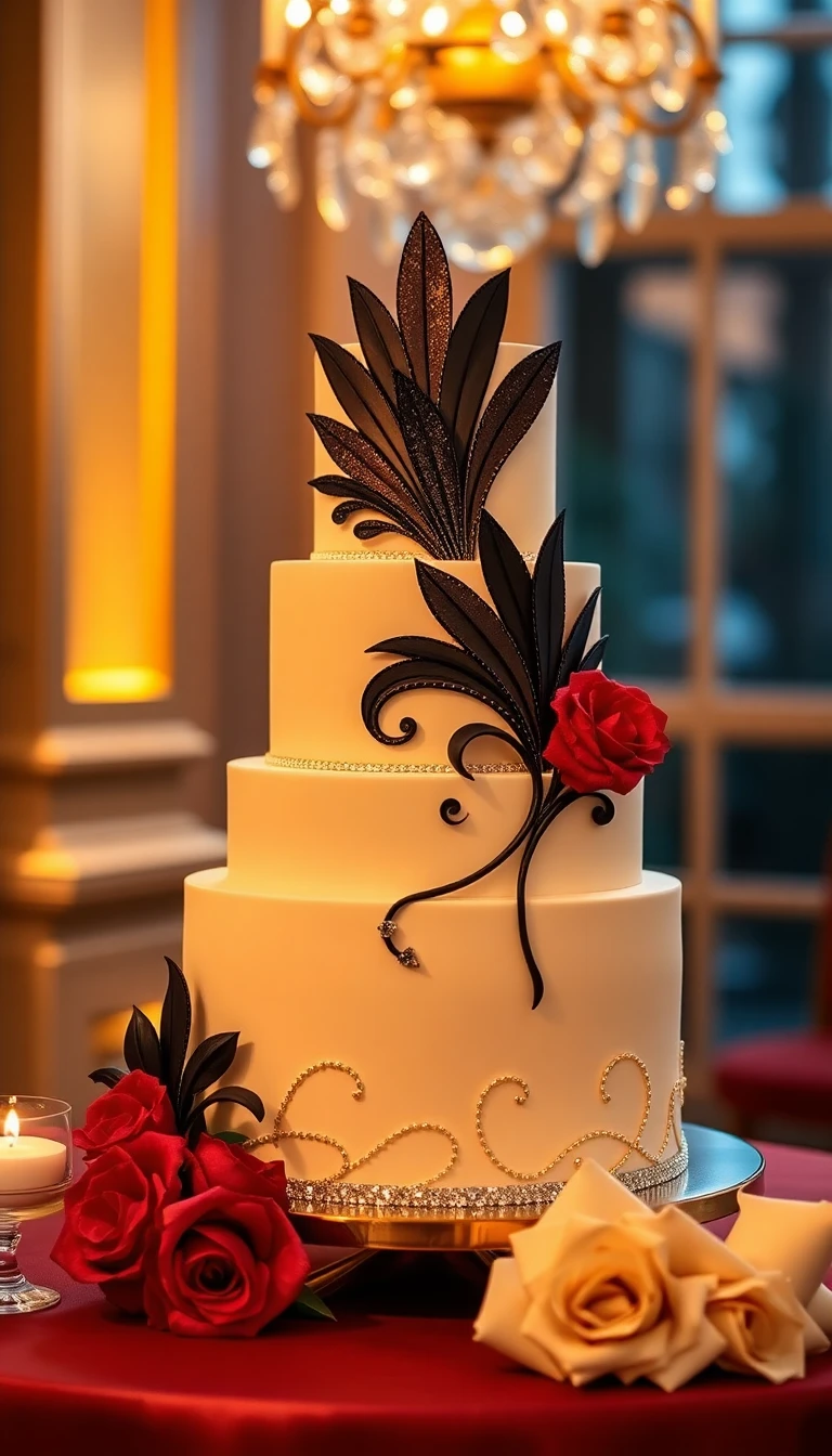 Art Deco Glam Cake