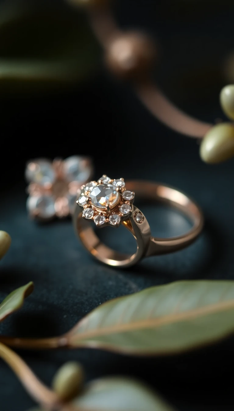 Rose Gold Vintage-Inspired Ring