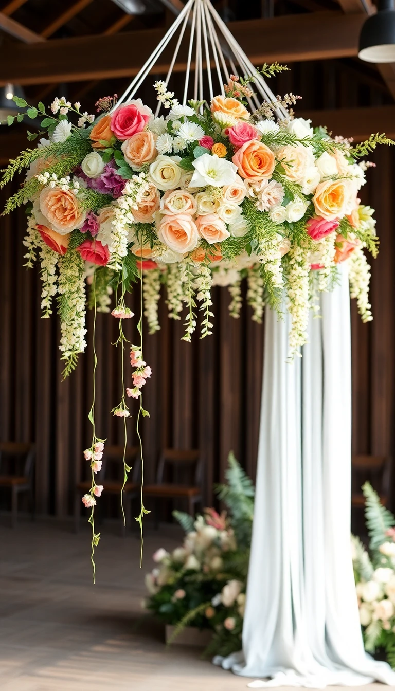 Hanging Floral Installations