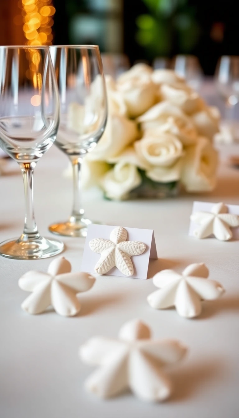 Sand Dollar Place Cards