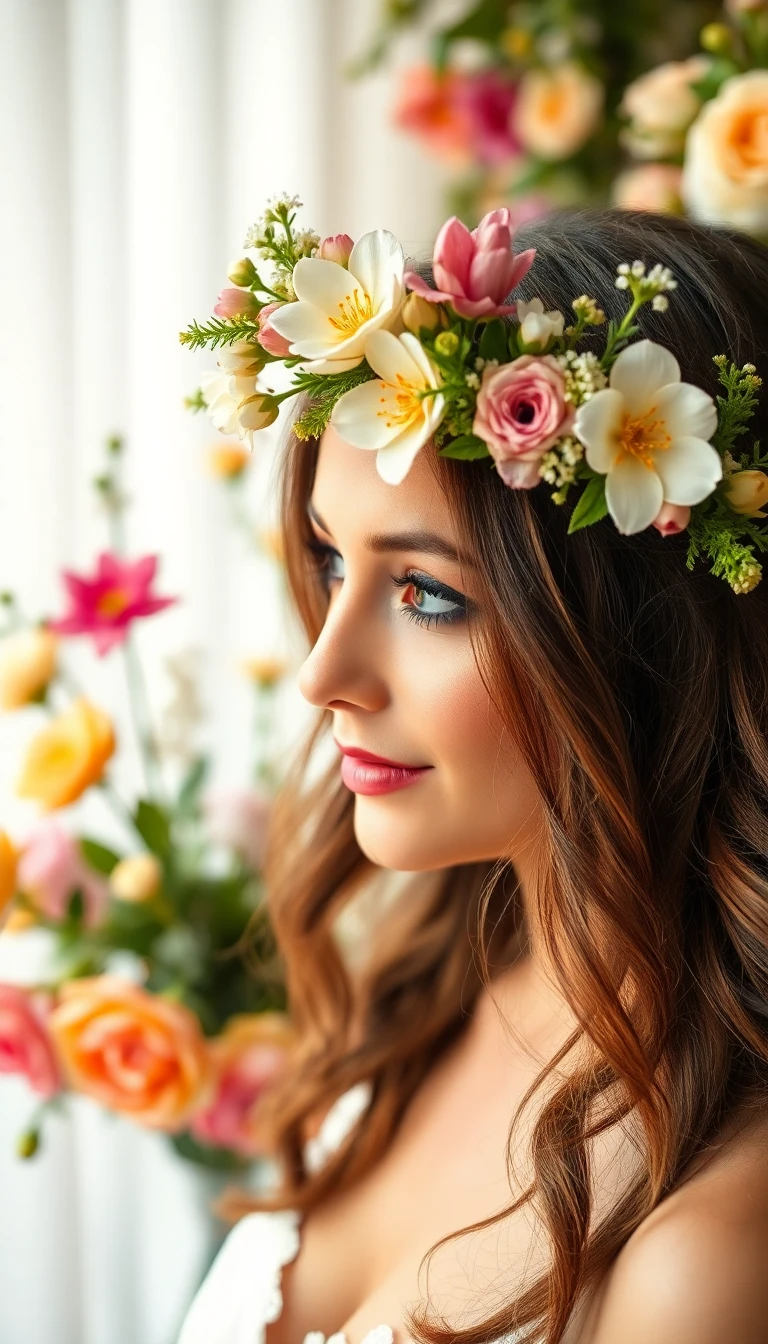 Bohemian Flower Crown