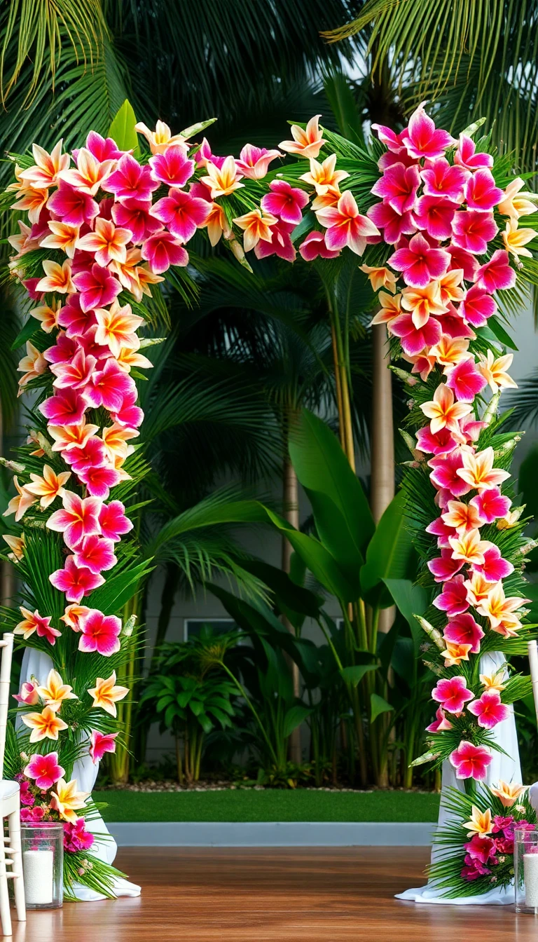 Tropical Paradise Arch