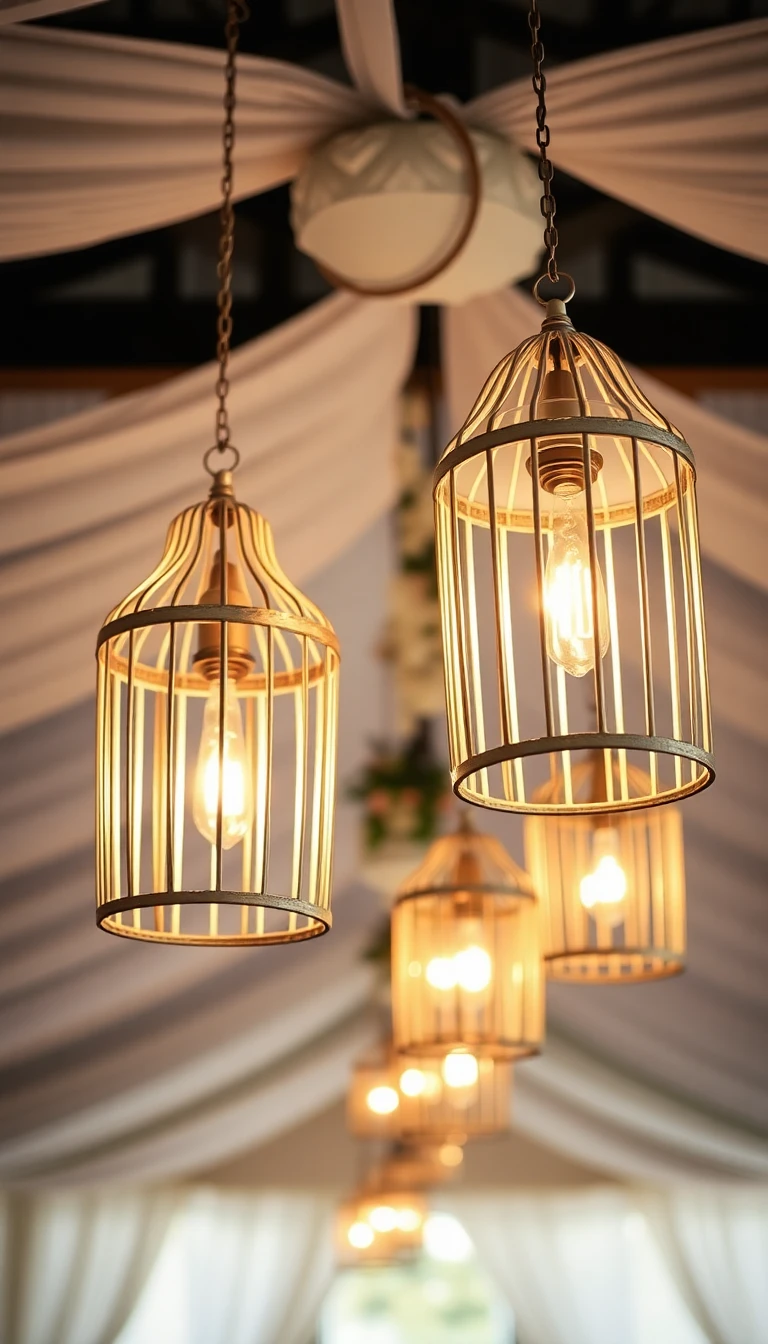 Vintage Birdcage Lanterns