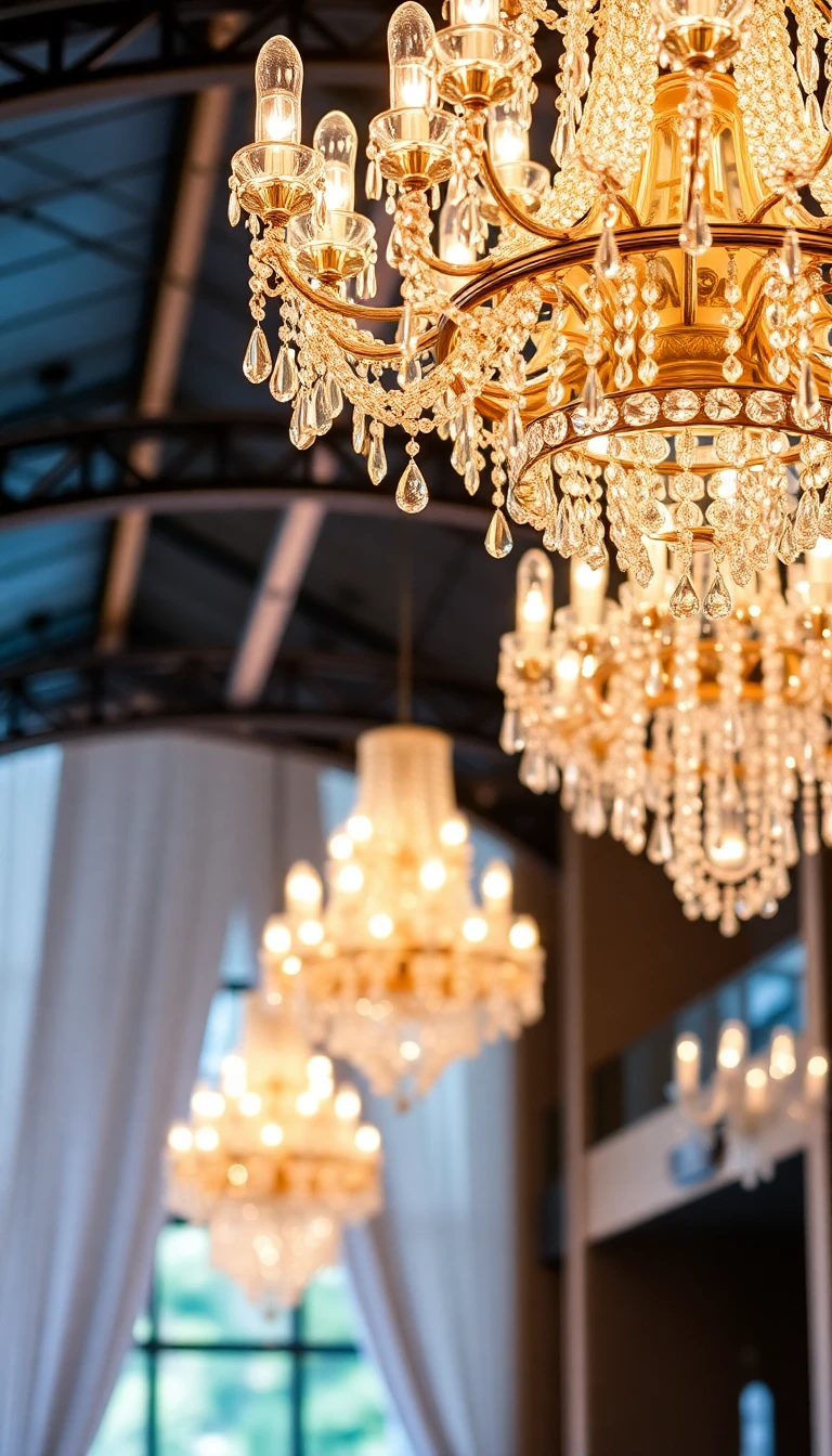 Elegant Crystal Chandeliers