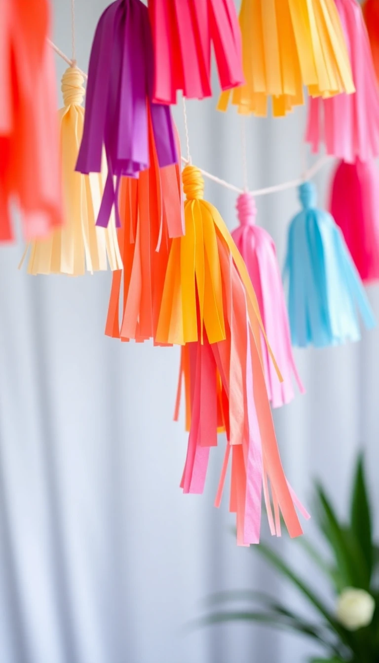 DIY Tassel Garland