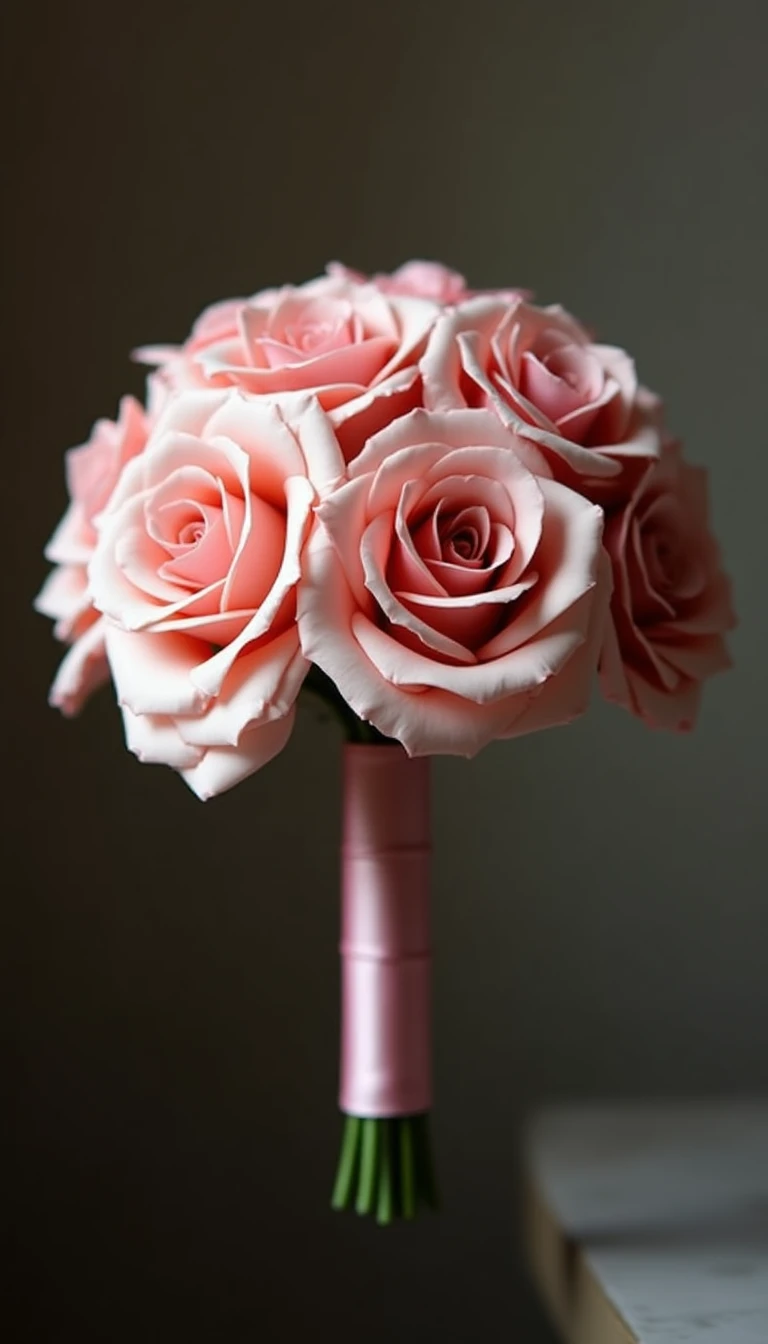 Elegant Rose DIY Wedding Bouquet