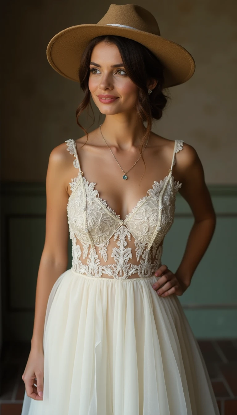 The Vintage-Inspired Boho Wedding Dress: Timeless Charm