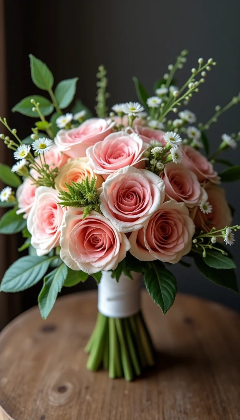 Personalized Touch: Customized Spring Wedding Bouquets