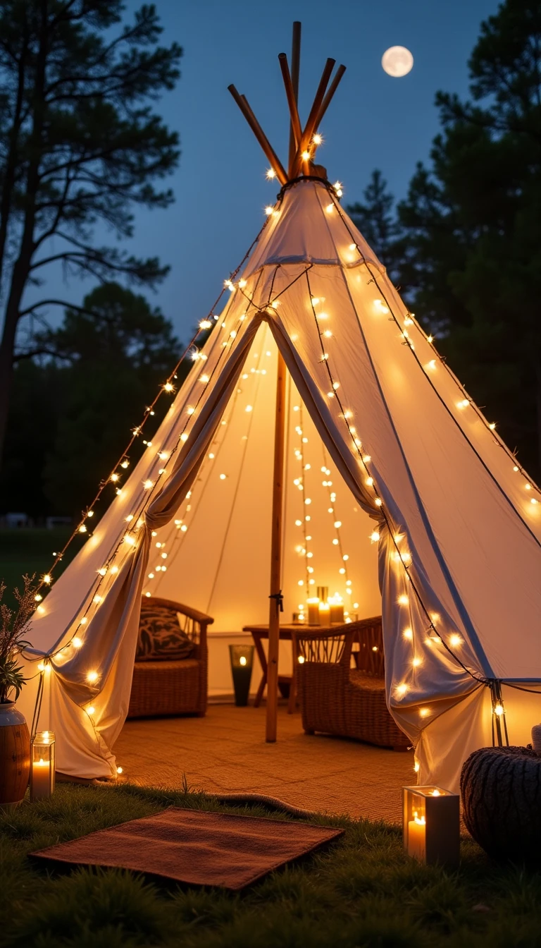 Dreamy Canopy Tents for Your Western Boho Wedding