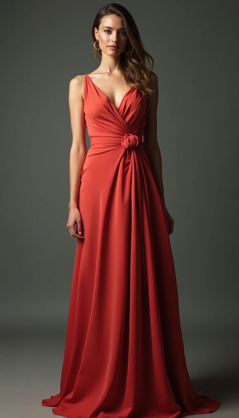 The Refined Wrap Wedding Guest Dress Classy Elegance