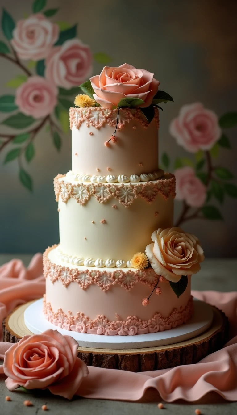 Unique Cake Designs for Your Western Boho Wedding