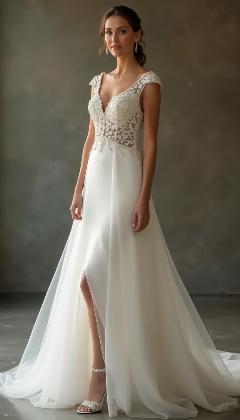 Elegant High-Low Hem Mother Of The Bride Gown for Unique Style