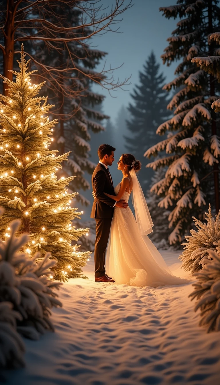 Small Intimate Wedding Ideas: A Magical Winter Wonderland