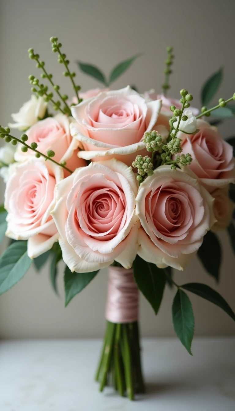 Pastel Dreams: Enchanting Spring Wedding Bouquets