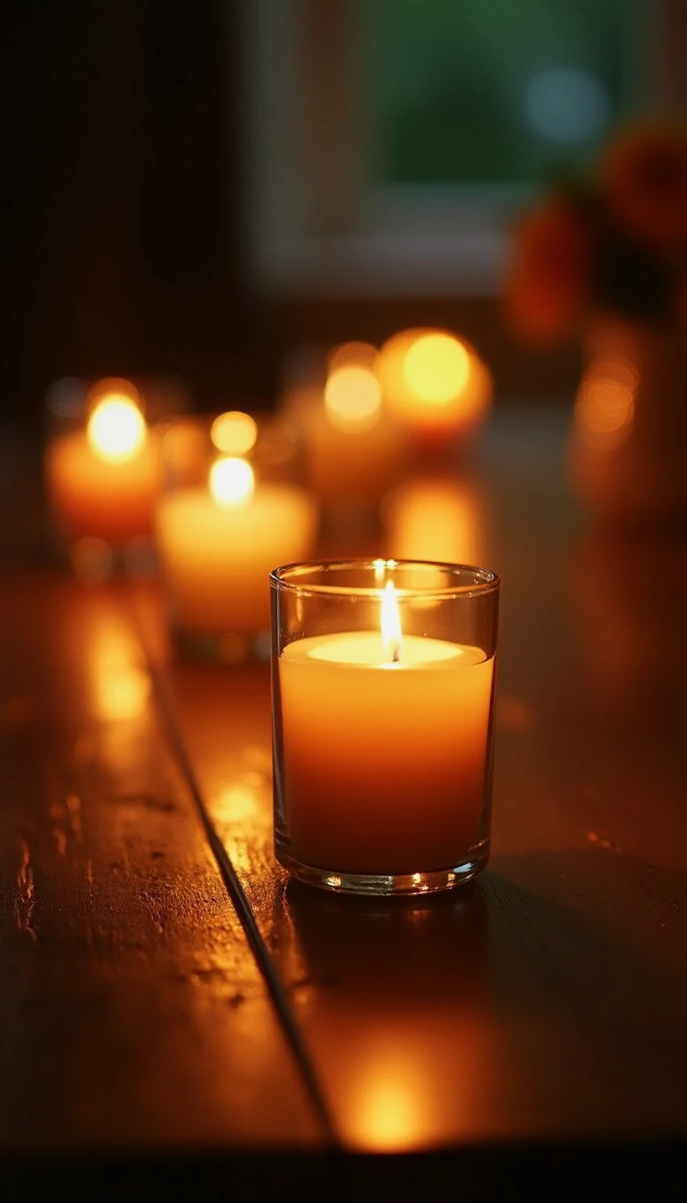 Candlelit Serenity: Boho Wedding Centerpieces that Glow