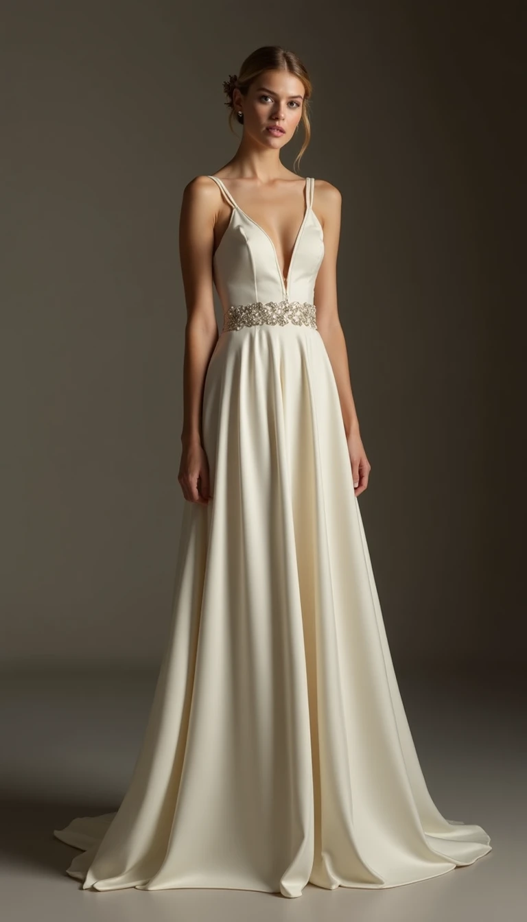 The Sleek Slip Wedding Guest Dress Classy Appeal