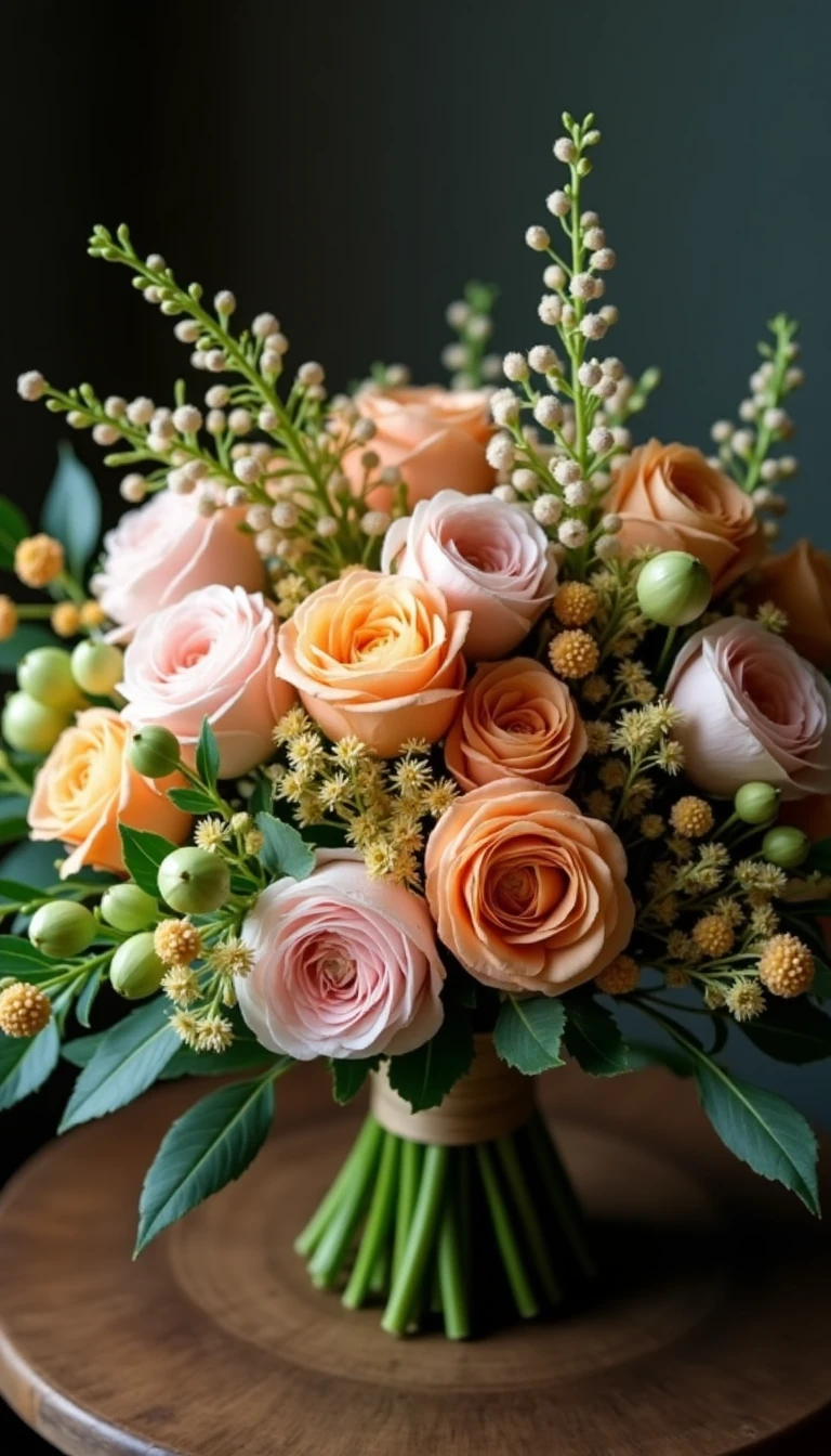 Seasonal Sensations: Local Spring Wedding Bouquets