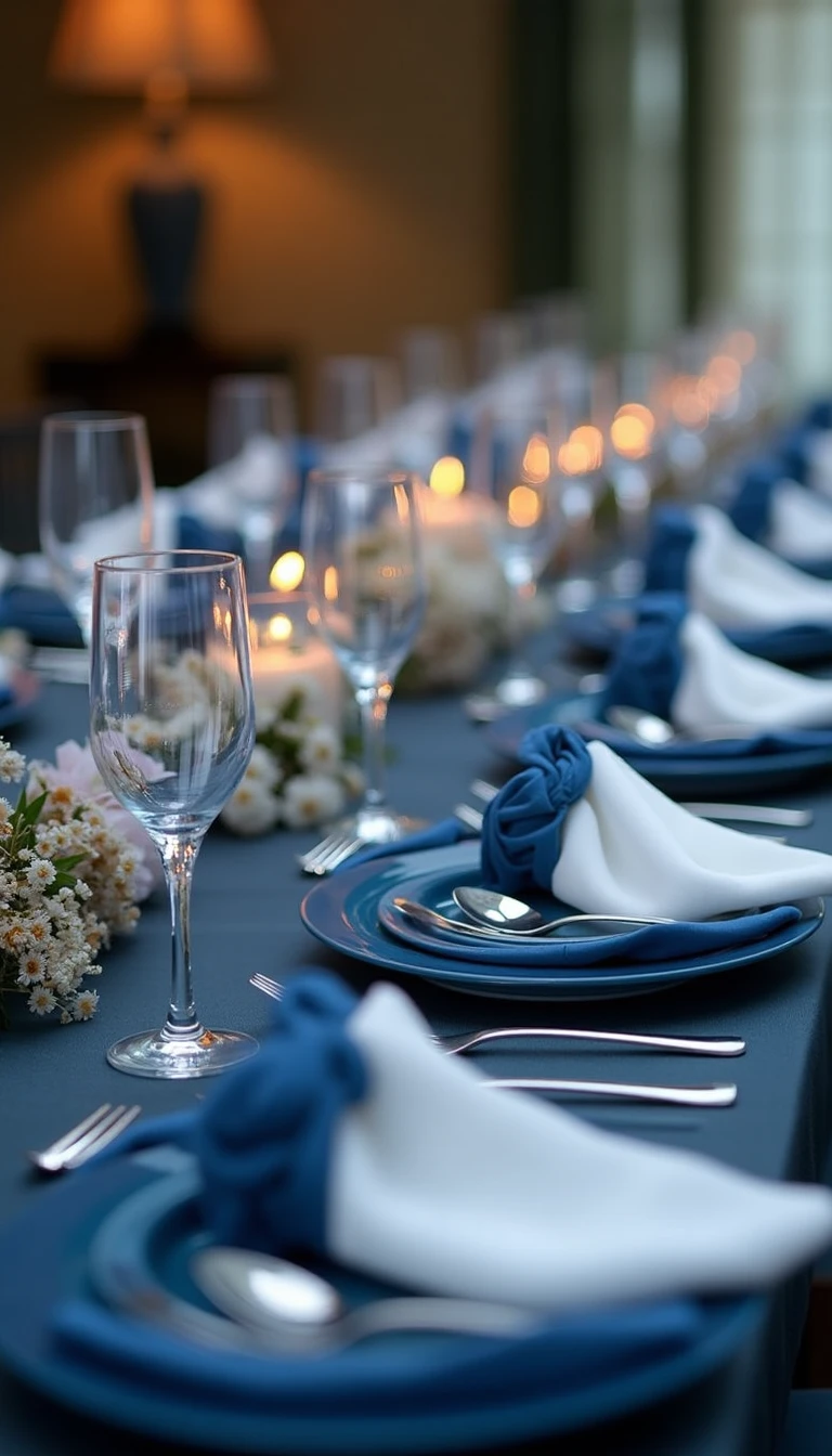 15 Stunning Inspirations for a French Blue Wedding