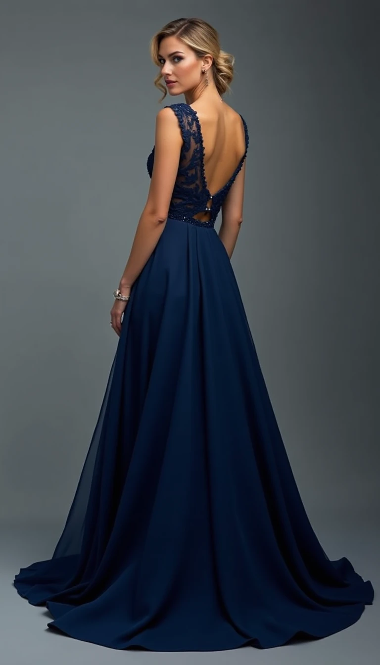 Breathtaking Navy Blue Wedding Dresses for the Bold Bride