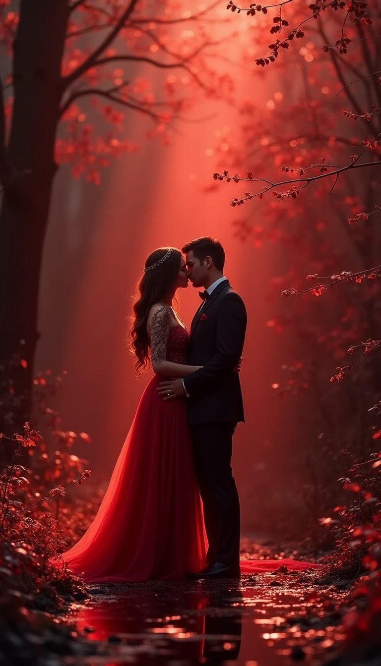 Crimson Dreams: The Allure of Winter Wedding Colors