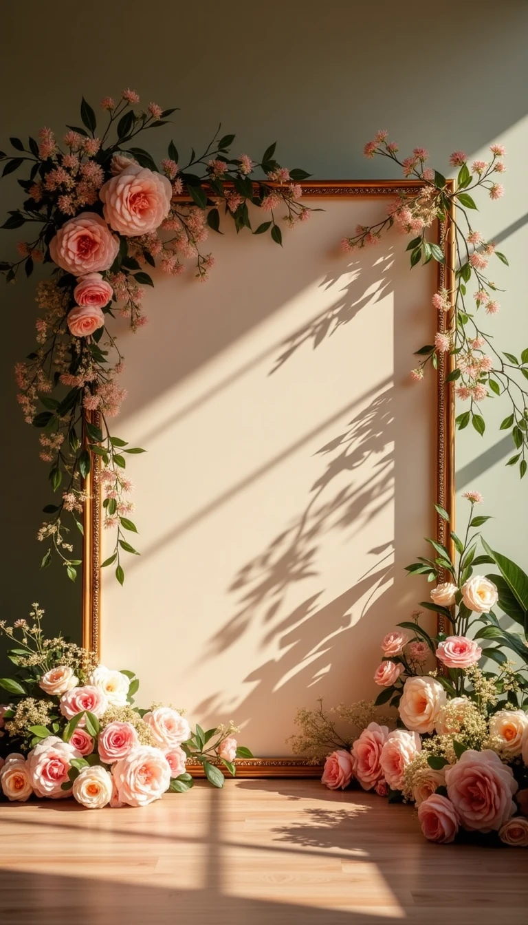Whimsical Signage: Creative Wedding Backdrop Decorations
