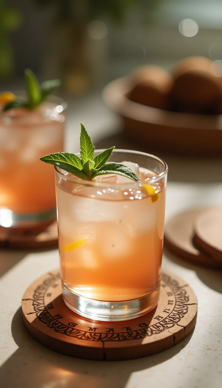 Delightful Coasters: Stylish Bridal Shower Favors
