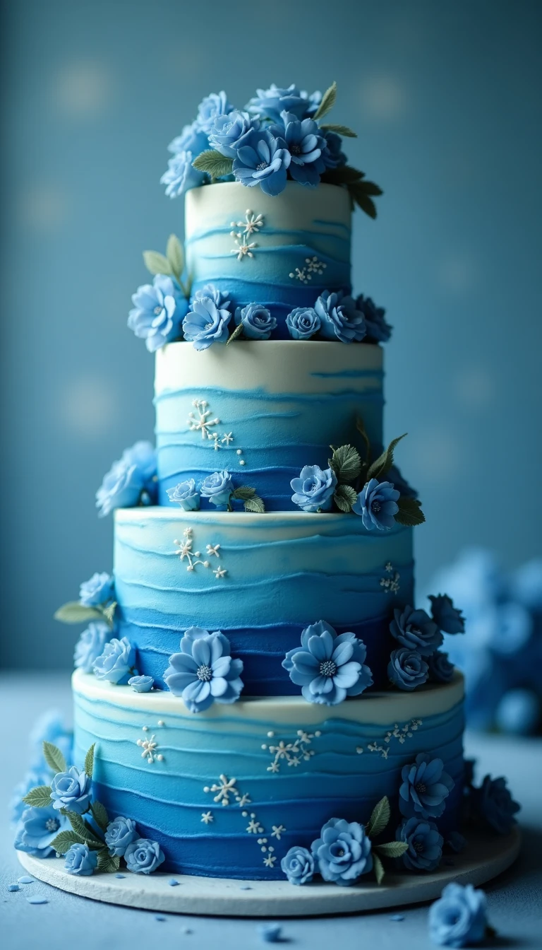 Blue Wedding Cakes: A Sweet Slice of Heaven