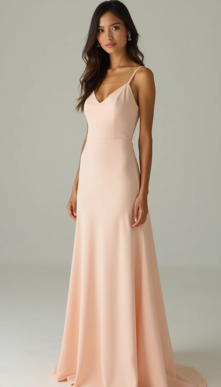 Pastel Slip Dress: Minimalist Chic for a Modern Wedding Guest Dress Spring