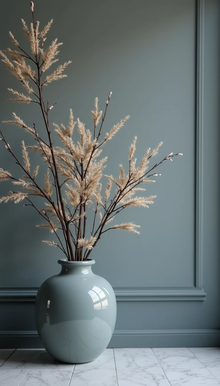 Serene Slate: A Modern Take on Winter Wedding Colors