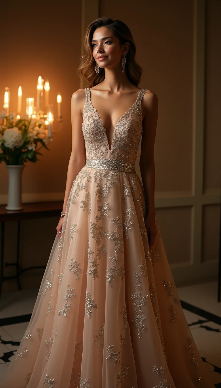 Dare to Shine with Metallic Wedding Guest Dress Summer Options