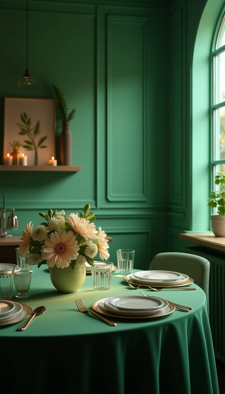 Sage Green Wedding Theme Lighting That Enhances the Mood