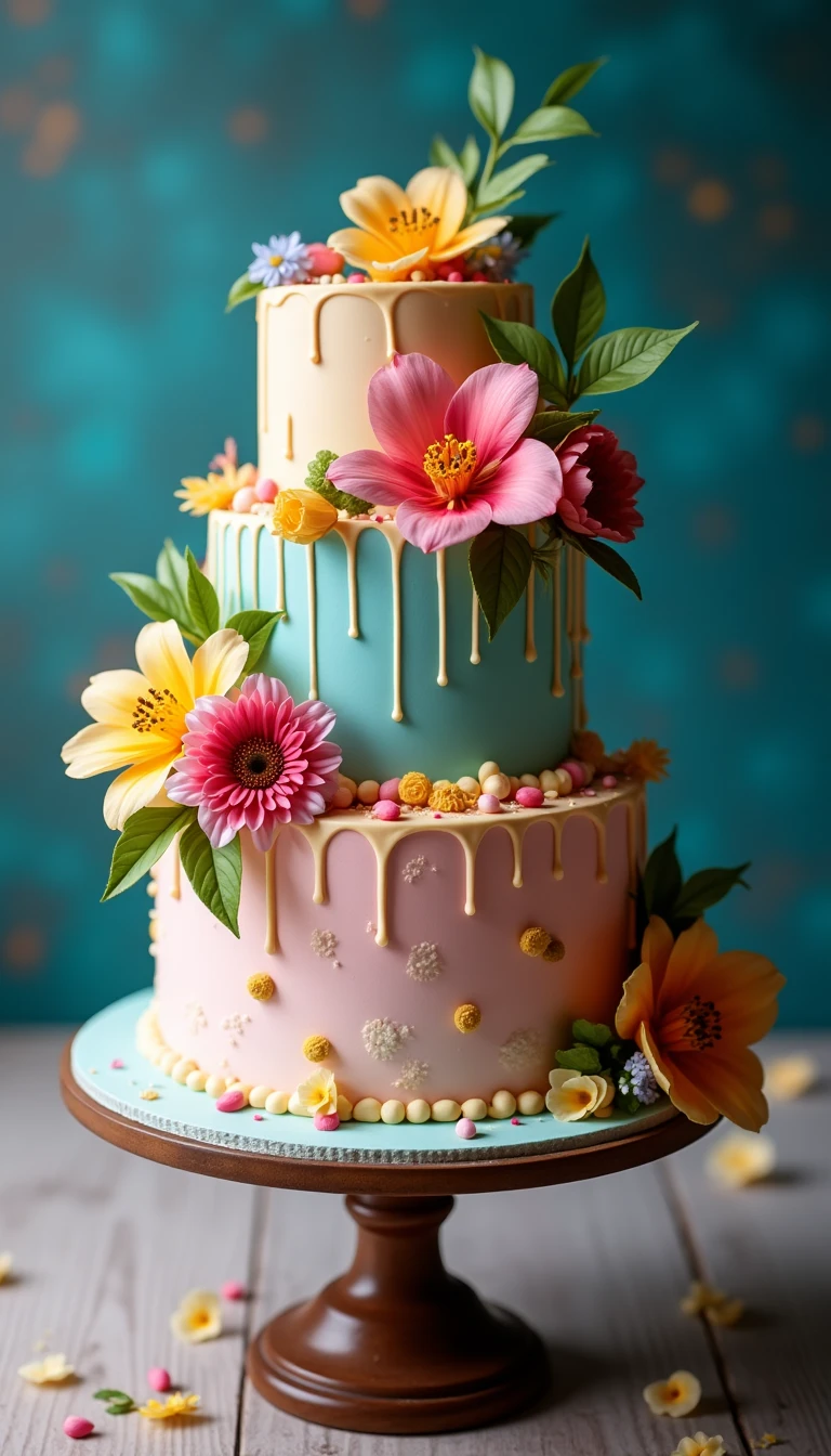 Groom to Be Cake: A Whimsical Wonderland of Color