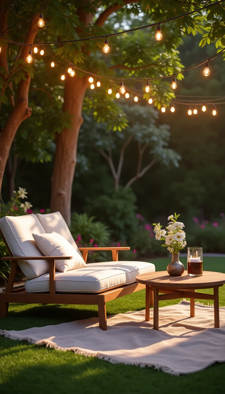 Relaxing Areas for Guests at Your Backyard Micro Wedding