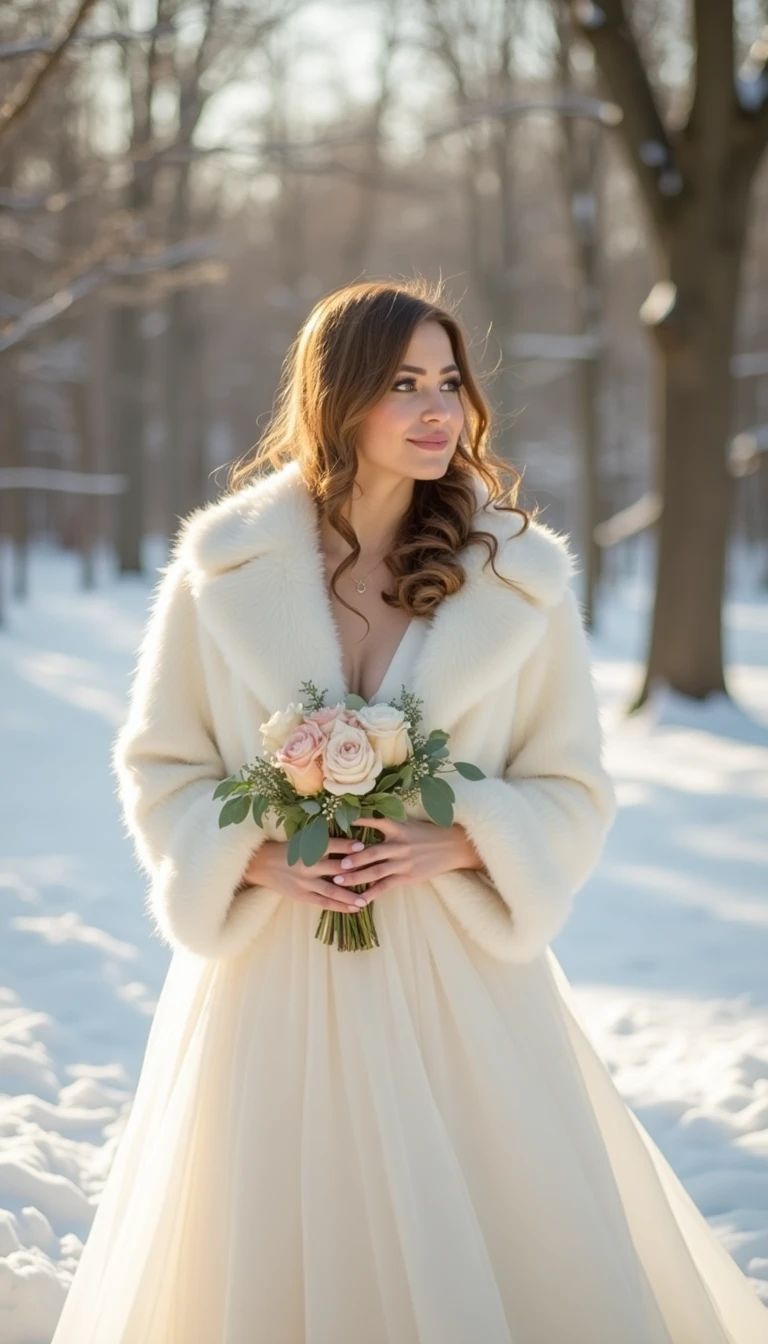 Classic Ivory: Timeless Winter Wedding Colors