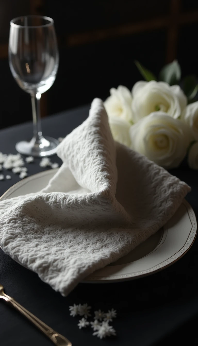 Luxurious Black and White Wedding Theme Classy Linens