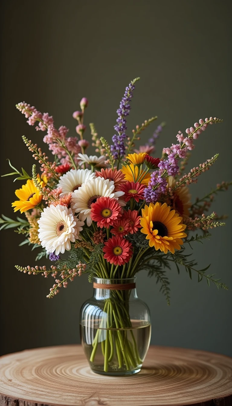 Wildflower Bouquets: A Natural Choice for Boho Wedding Decorations