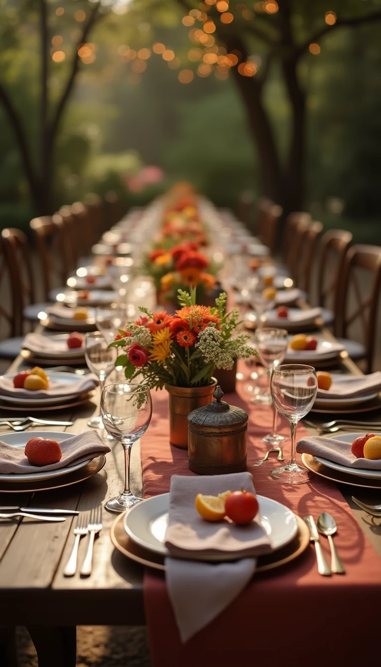 Stunning Table Settings for Your Western Boho Wedding