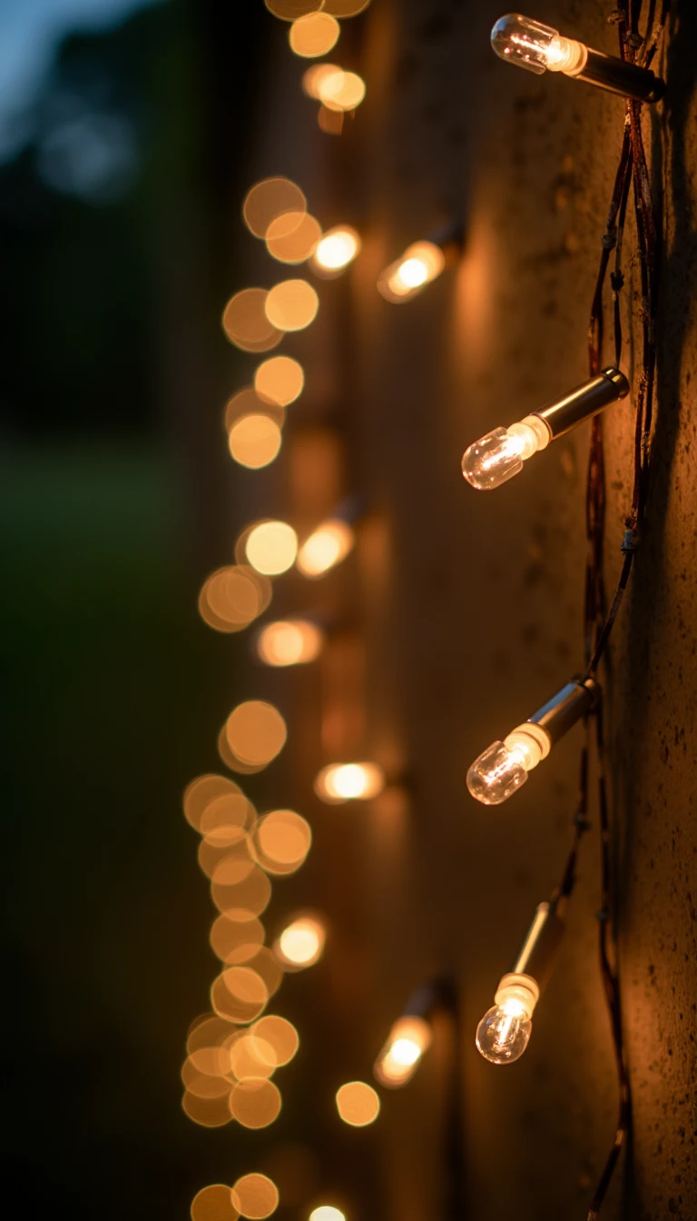 Magical Lighting for Your Backyard Micro Wedding