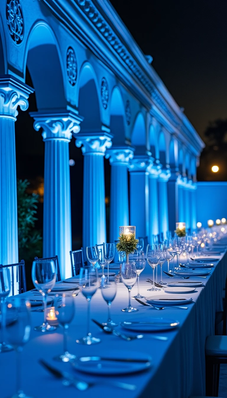 Blue Wedding Decor: Infusing Charm into Every Corner