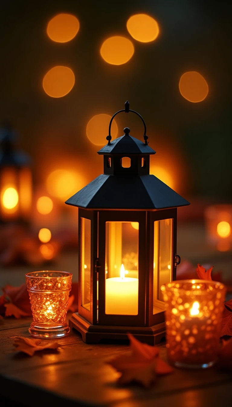 Charming Lanterns: Illuminated Outdoor Wedding Decorations for a Cozy Atmosphere