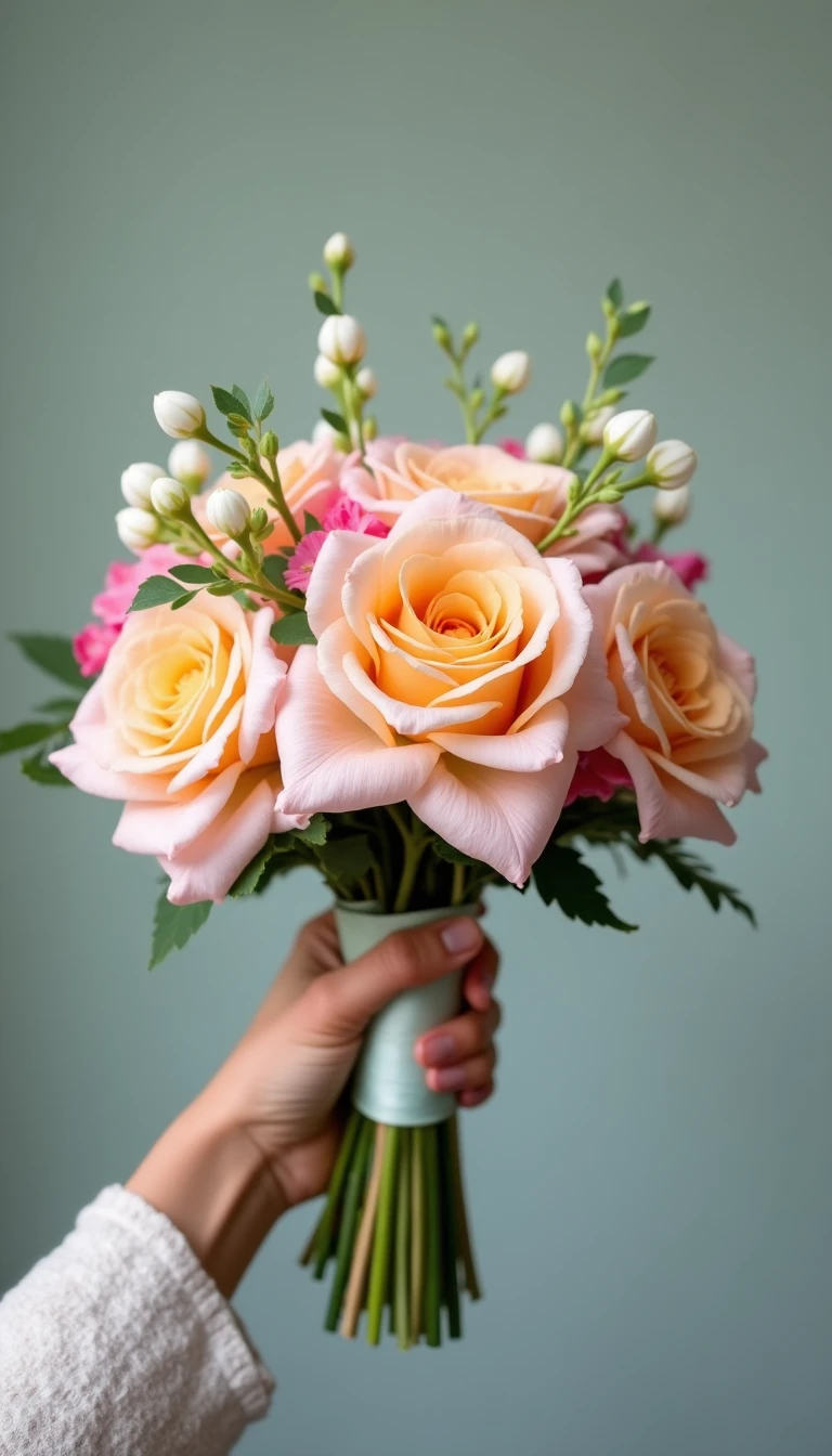 Whimsical Touches: Playful Spring Wedding Bouquets