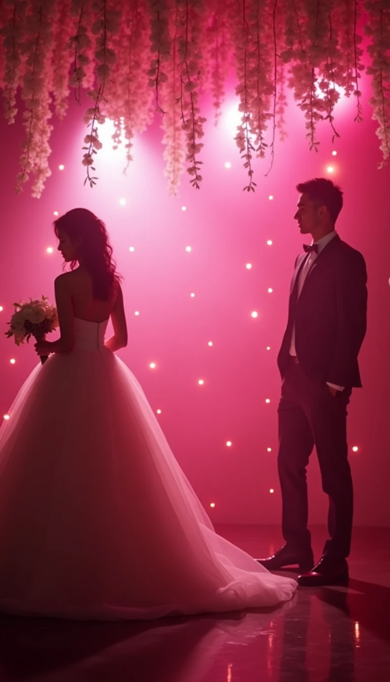 Pink Wedding Lighting: Illuminate Your Love Story