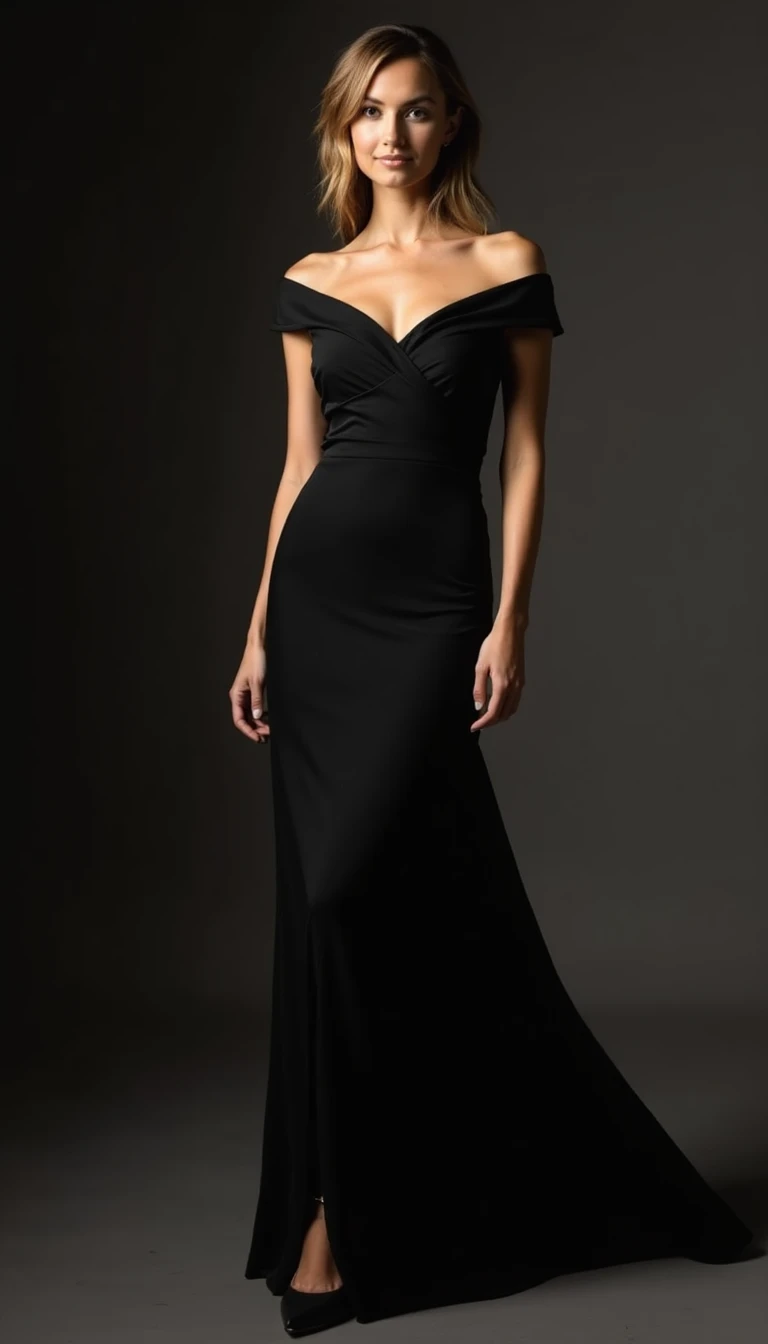 The Timeless Little Black Dress for Black Tie Weddings